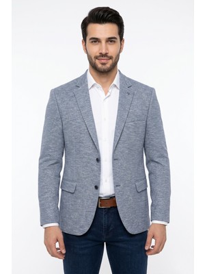 Suitmen Erkek Tek Spor Ceket 4 Drop Çift Yırtmaçlı Mevsimlik BGL-ST05331