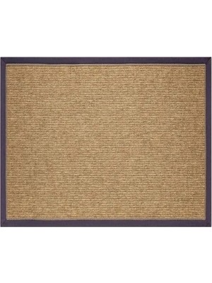 Vivense Çift Bordürlü Sisal Makine Halısı, Kahverengi, 100X150