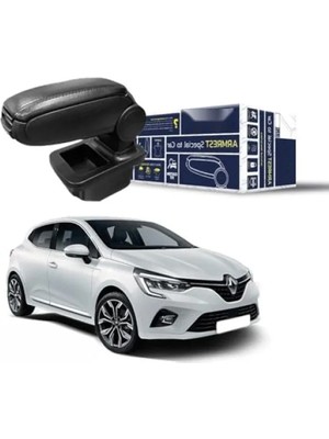 Esranın Dünyası Renault Clio V Hb 2013 Için Özel Siyah Kol Dayama