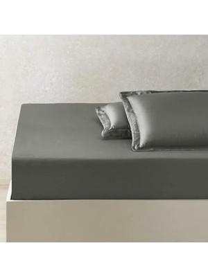 Esranın Dünyası Çift Kişilik Lastikli Çarşaf, Tencel™ Lyocell, Yeşil Renk