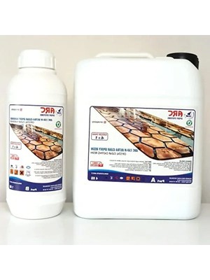 Esranın Dünyası Ultra Şeffaf Döküm Tipi Parlak Epoksi Reçine, 5 kg Set