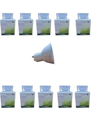 Esranın Dünyası 10 Adet 5W GU10 Duy Gün Işığı LED Spot Ampul