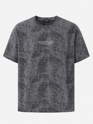 Classics Men Baros Slim Fit Erkek Kısa Kol Yıkamalı Tshirt  7678