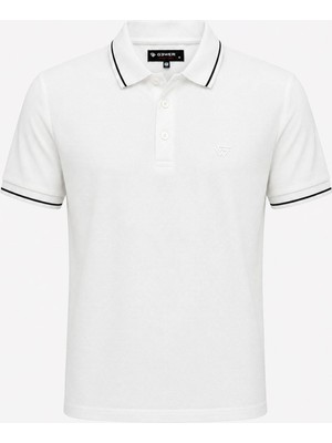 Classics Men Gewer Slim Fit Erkek Polo Yaka Kısa Kol Tişört  7680