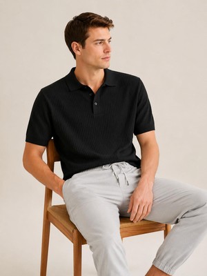 Classics Men Turbulance Slim Fit Erkek Polo Yaka Triko Tişört  7674