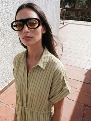 LC Waikiki Lcw Modest düz Uzun Kollu Kadın Gömlek Elbise
