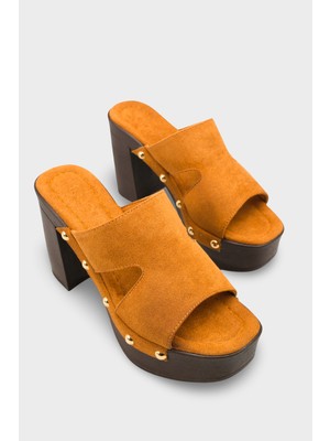 Capone Outfitters Jelene Platform Tek Bantlı Kadın Sabo Terlik