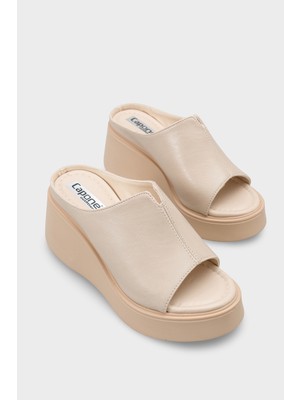 Capone Outfitters Shandee Dolgu Topuklu Kadın Terlik