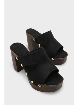 Capone Outfitters Jelene Platform Tek Bantlı Kadın Sabo Terlik