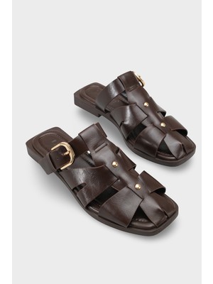 Capone Outfitters Willa Gladyatör Kadın Sabo Terlik