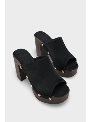 Capone Outfitters Cornelle Platform Tek Bantlı Kadın Sabo Terlik