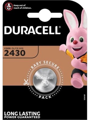MegaSepet Duracell CR2430 3V Lithium Pil