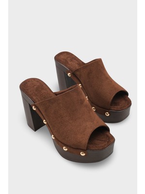 Capone Outfitters Cornelle Platform Tek Bantlı Kadın Sabo Terlik