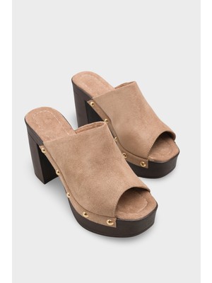 Capone Outfitters Cornelle Platform Tek Bantlı Kadın Sabo Terlik