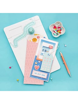 We R Memory Keepers Kart Delme Tahtası - Ince, Sanat El Sanatları Dikiş Scrapbooking Günlük Baskıresim Kağıt Kart Yapımı Zımba Kağıtları Doğum Günleri Tatiller Düğünler Bebek Duş Parti Hediyeleri