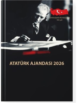 2026 Atatürk Ciltli Ajanda ve Atatürk Gemici Takvim - Imza