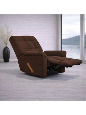 Smarto Relax Ticino Manuel mekanizmali Ergonomik TV Koltuğu Berjer , Dekoratif Baba Koltuğu