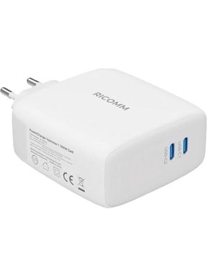 100W Gan 2 Portlu Usb-C Şarj Aleti Qc5.0 Pd Type-C Hızlı Şarj Cihazı + 100W Şarj Kablosu