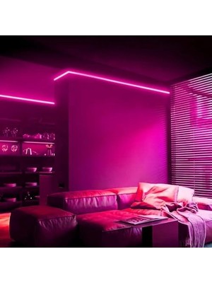 Rgb Neon LED - Müziğe Duyarlı Kumandalı Full Renk 5 Metre