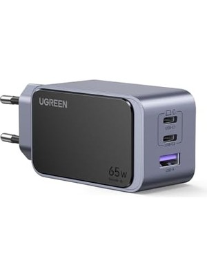 Nexode Air 65W 3-Port Gan Charger Eu Hızlı Şarj Adaptörü
