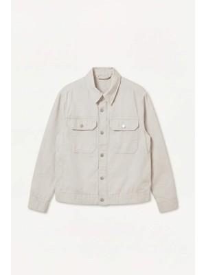 DeFacto Regular Fit Gömlek Yaka Uzun Kollu Jean Ceket I0261AX26SP