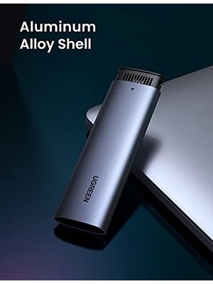 M.2 Sata Ngff SSD USB 3.1 5 Gbps Type-C Gen1 B-Key M+B Key Disk Kutusu - Uzay Grisi