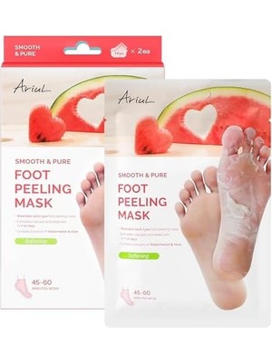 Ariul Smooth & Pure Softening Foot Peeling Mask Sheet 2 Pairs - Çorap Tipi Deri Yumuşatan Ayak Peeling Maskesi 2 Çift