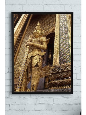 (PSTER13484) Tapınak Çerçeveli Tablo (40X50CM)
