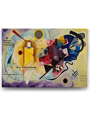 Kandinsky - Y. R. And B. Tablosu - 75X50CM