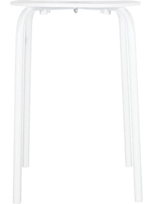 Tabure Demir Beyaz M-KV18-01 3lü Paket