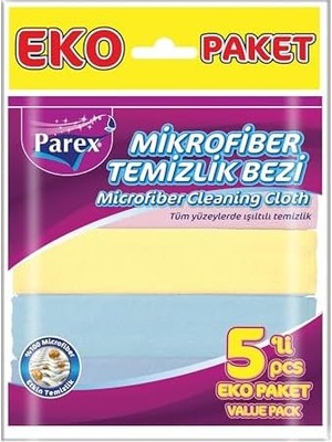 Mikrofiber Temizlik Bezi 5'li