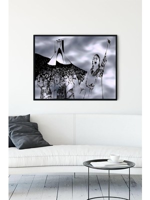 (PSTER10638) Devrim Çerçeveli Tablo (40X50CM)