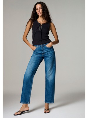 Mavi Iconic Vintage Indigo Mavisi Jean Pantolon 1021060-A3357