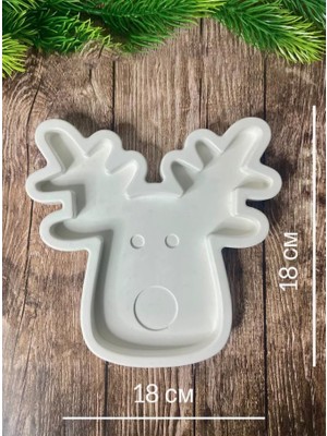 Bliss Store Ren Geyiği Şeklinde Dekoratif Tepsi – Şık ve Fonksiyonel Tasarım