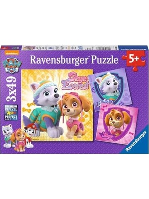 Bliss Store 3X49 Parça Paw Patrol PUZZLE-080083