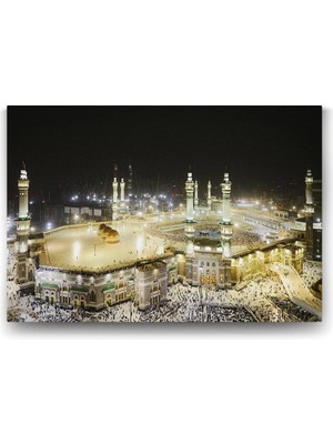 Bliss Store Mekke Kabe-I Tavaf Tablosu - 60X40CM