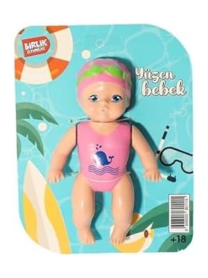Bliss Store URT031-001 Kartela Yüzen Bebek -Birliktoys