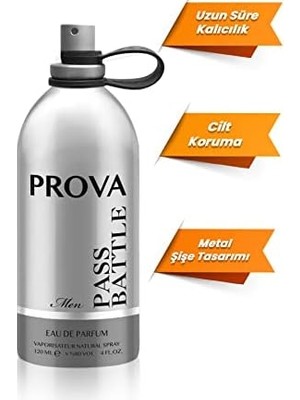 Bliss Store Prova Pass Battle Edp Erkek Parfüm 120 ml