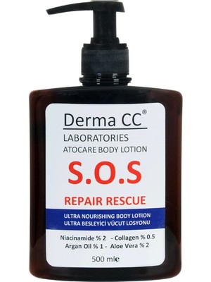 Bliss Store Derma cc Laboratories S.o.s Ultra Besleyici Vücut Losyonu 500 ml