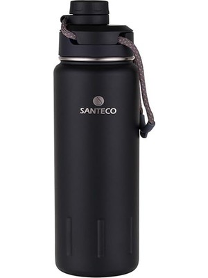 Bliss Store Santeco Ktwo Sporcu Termosu 710 Ml-Siyah