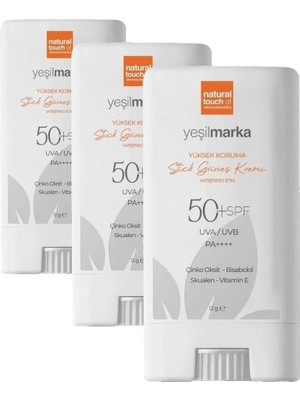 Bliss Store Stick Sun Screen 50 Spf Güneş Koruyucu Krem (3 Paketi)