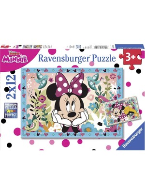 Bliss Store (76192) - 2 x 12 Parça Puzzle Wd, Minnie