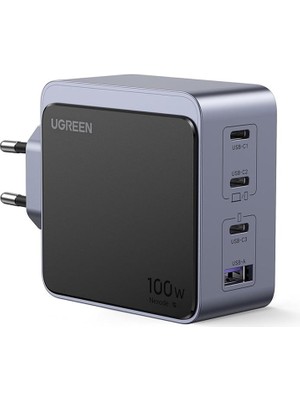 Bliss Store Nexode Air 100W 4-Port Gan Charger Eu Hızlı Şarj Adaptörü