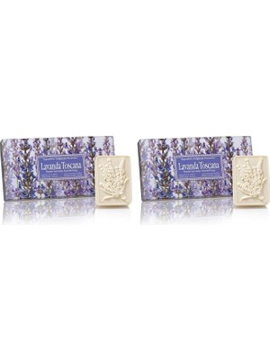 Bliss Store Saponificio Artigianale Fiorentino Sabun 3X125 gr -Tuscan Lavender (2 Paketi)