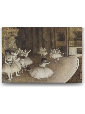 Bliss Store Degas - Ballet Rehearsal Tablosu - 125X80CM
