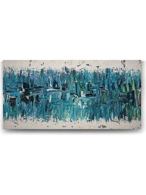 Bliss Store Mavinin Tonları Tablosu - 160X80CM