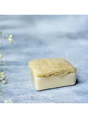 Bliss Store Doğal Kabak Lifli Eşek Sütü Sabunu ve Kabak Lifli Keçi Sütü Sabunu 2'li Set