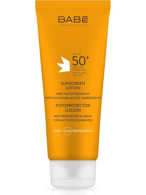Bliss Store Laboratorios Babe Babé Laboratories Sunscreen Lotion Spf 50+ 1 Paket (1 x 200 G)
