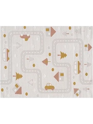 Vivense Kids Yumuşak Dokulu Çocuk Odası Halısı, Multi, 120X170