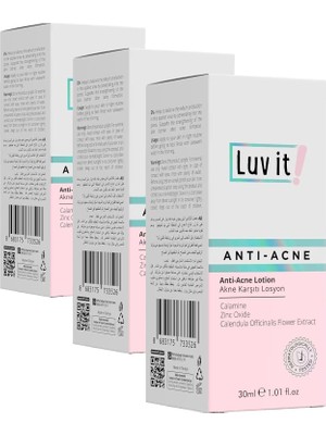 Bliss Store Luv It! Akne Karşıtı Losyon 30 ml (3 Paketi)